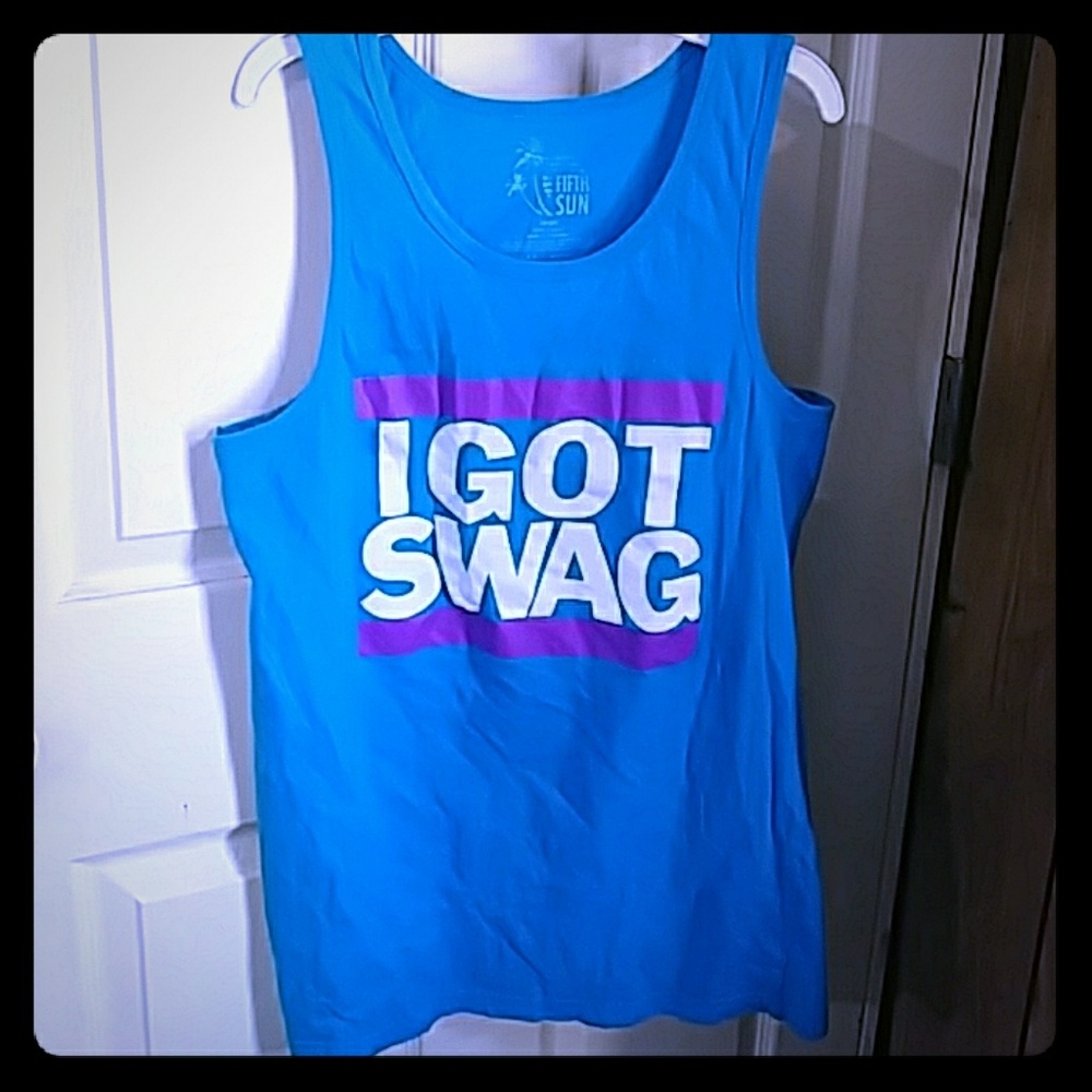 Fifth Sun Size Large/Medium "I GOT SWAG" tank top